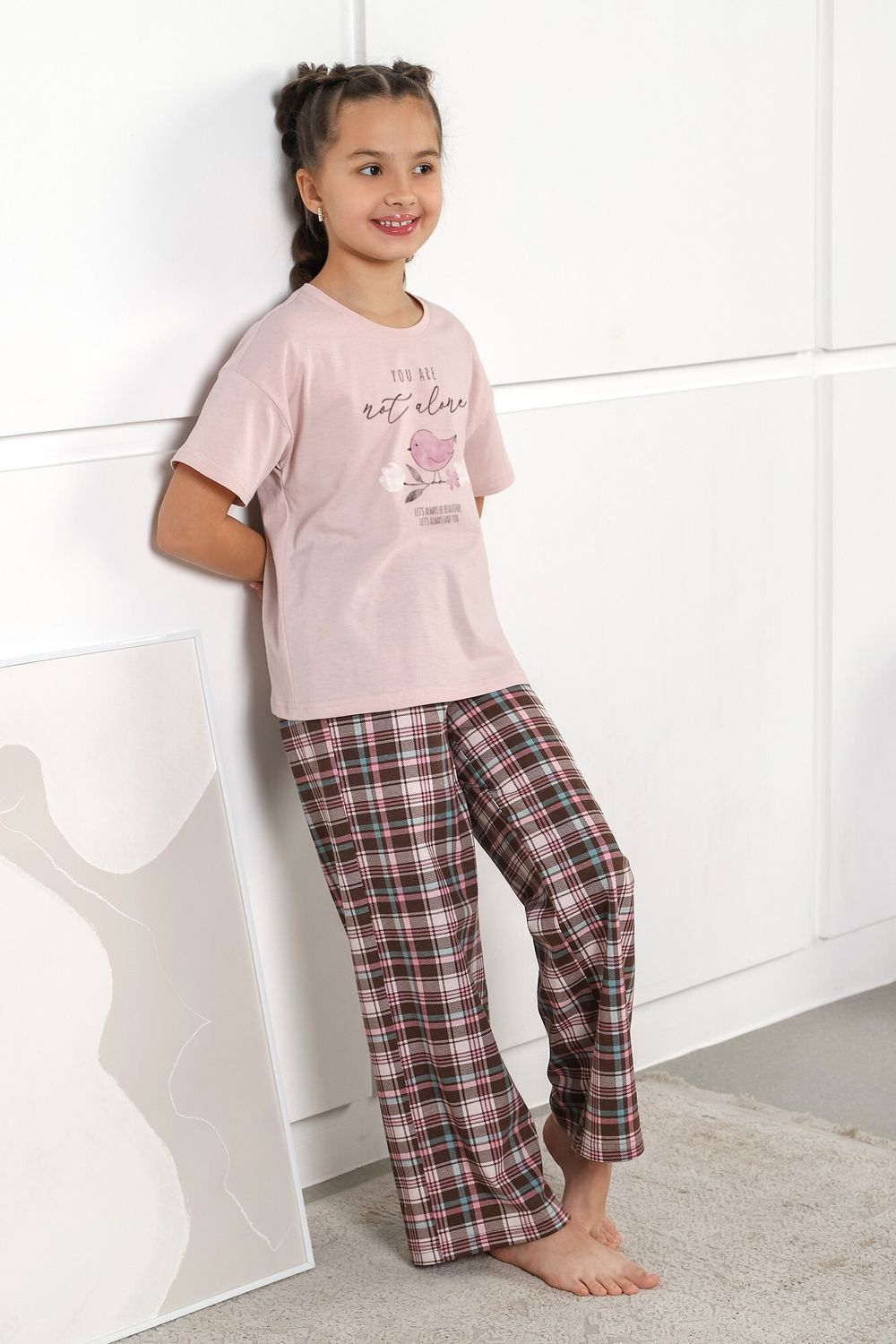 Костюм для девочки Кейт-2 Виотекс БЕЖЕВЫЙ