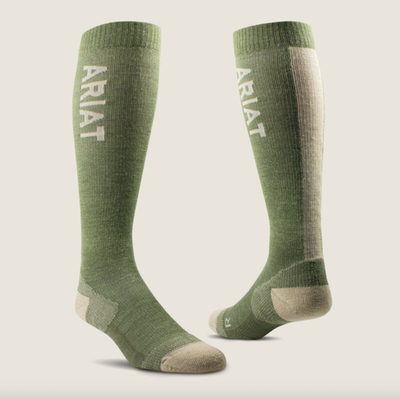 Гольфы из мериносовой шерсти AriatTEK Thaw Merino Sock (green)