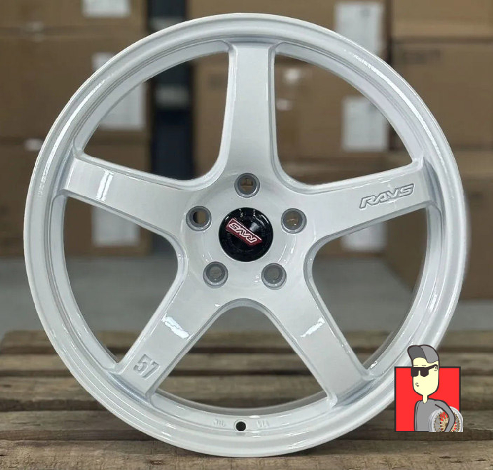 Комплект дисков Rays Gram Lights 57CR 18x8.5 et35 5x114.3