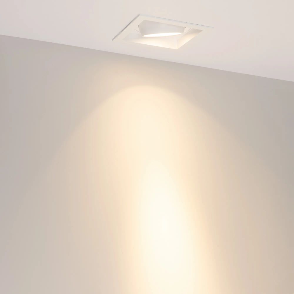 Светильник MS-VORTEX-BUILT-S140x140-30W Warm3000 (WH-WH, 17 deg, 230V) (Arlight, IP20 Металл, 5 лет) 057920