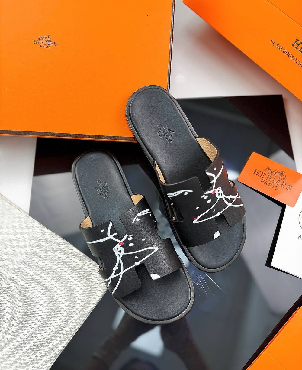 Шлепанцы Hermes