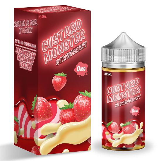 Жидкость Custard Monster (100 мл, 3 мг) Strawberry