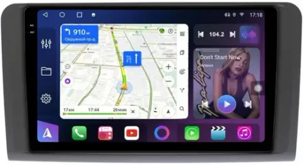 Магнитола для Mercedes-Benz ML (W164), GL (X164) 2006-2012 (рамка матовая) - FarCar 7092F1M на Android 13, 2K QLED, TS10, CarPlay, 4G SIM-слот