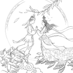 Once upon a time. Coloring Book