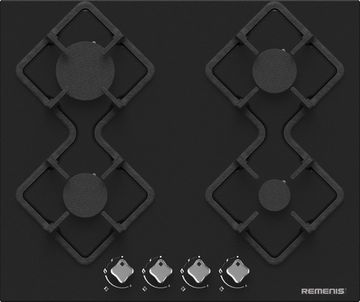 Газовая варочная панель Remenis REM-2150 black side