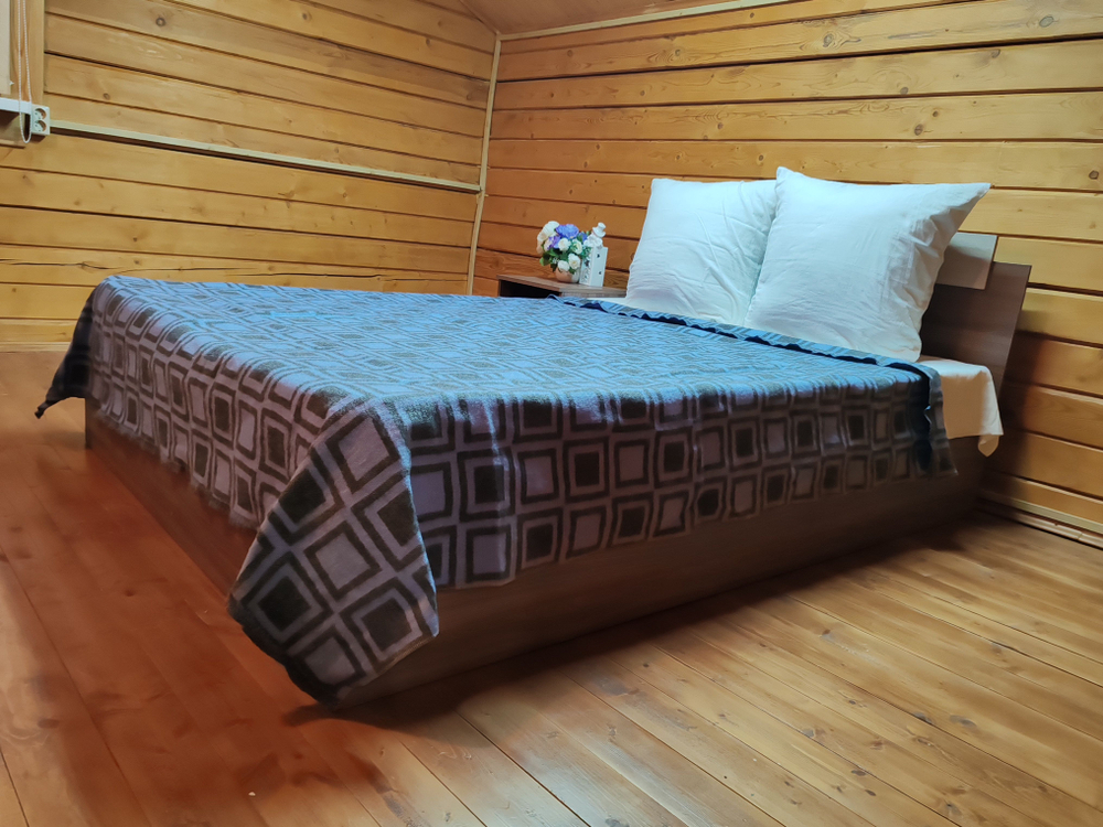 Одеяло 2 спальное, всесезонное, 30% шерсть, 190х200