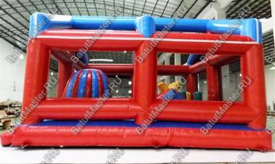 Батут "Спорткомплекс" с тентом 9*9*5 м