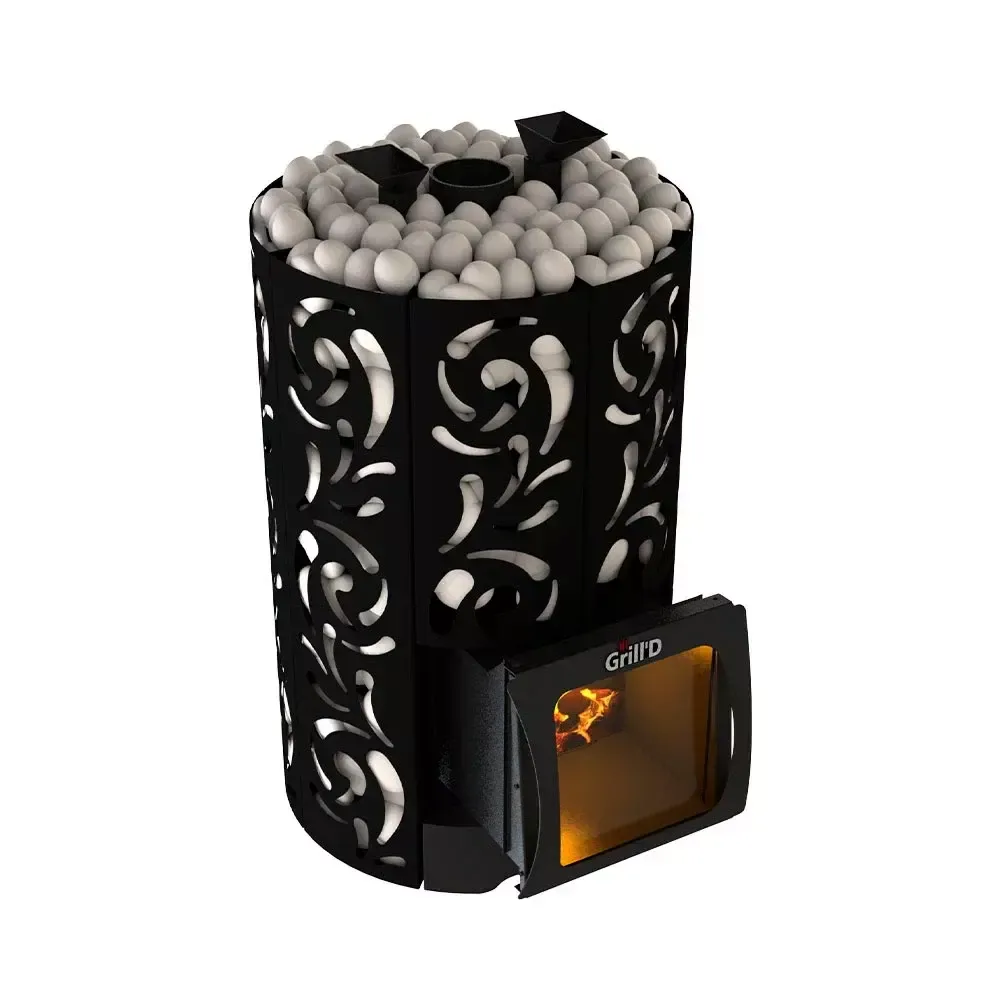 Дровяная банная печь Grill'D Violet 400 Short Max