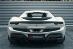 Карбоновый диффузор заднего бампера на замену для Ferrari 296 GTS GTB Феррари