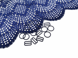 Регуляторы, 15 мм, металл, темно-синие, (Арт: RE/15-061), шт