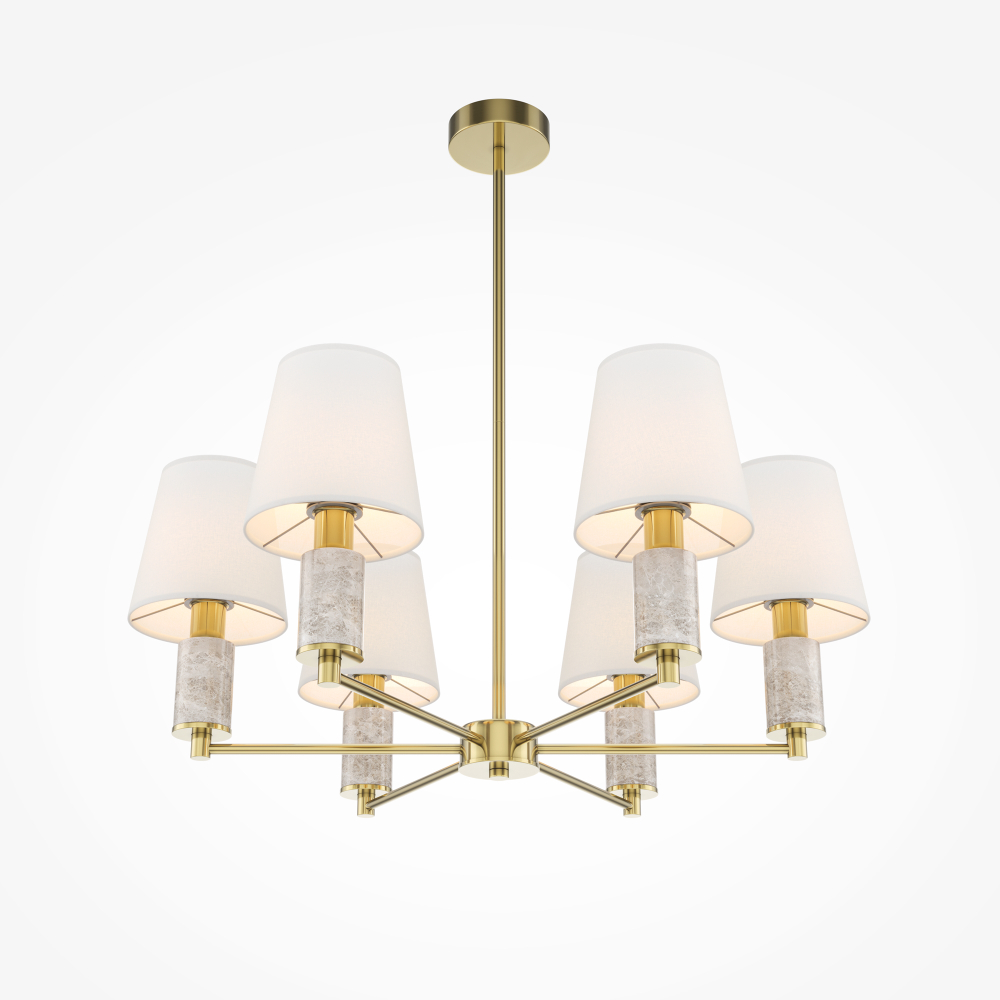 Люстра на штанге Maytoni Lira MOD483PL-06BS