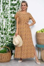 Платье Вечер свиданий (горчица) П13584-16М LT Collection