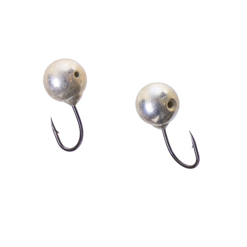 Мормышка ДРОБИНА ОТВЕРСТИЕ, Ag, 10 шт 1,15 г