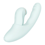 Мятный вибратор-кролик 19см из 2 частей BeYourLover Fatima Green TL278A-G