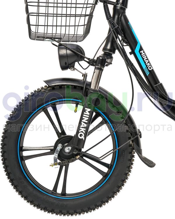 Электровелосипед Minako V.8 PRO Black (60V/13Ah) версия 2026 года фото №3