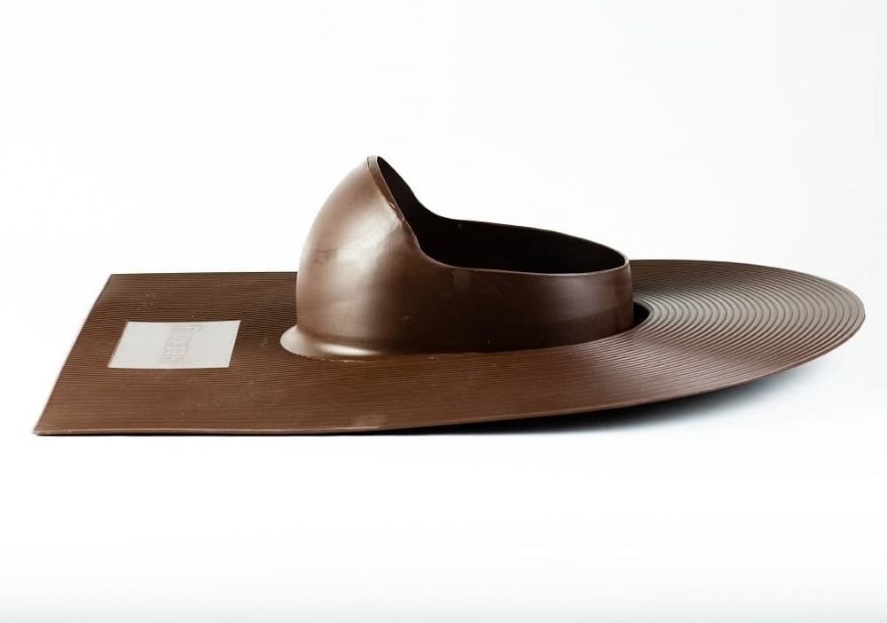 Проходной элемент для битумной кровли, коричневый