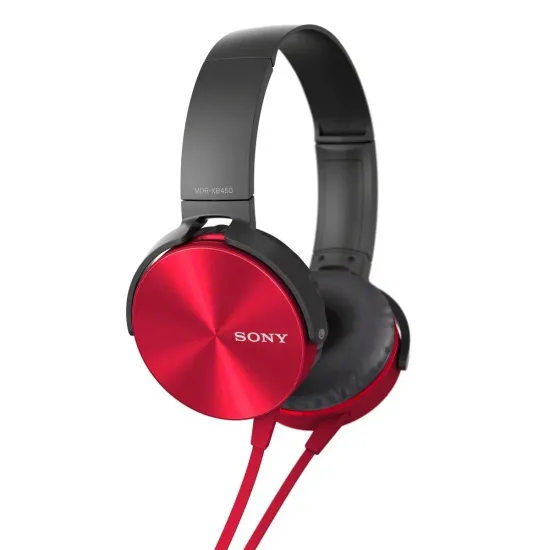 Sony MDR-XB450AP Red