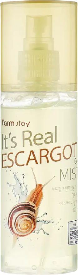 Farmstay Гель - спрей для лица с экстрактом улитки It's Real Gel Mist Escargot 120 мл