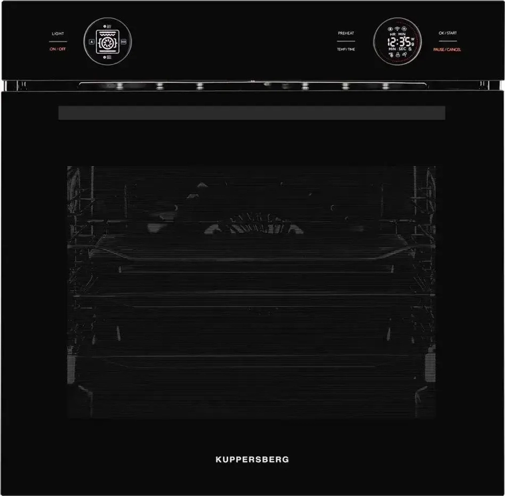 Встраиваемый электрический духовой шкаф Kuppersberg HT 612 Black