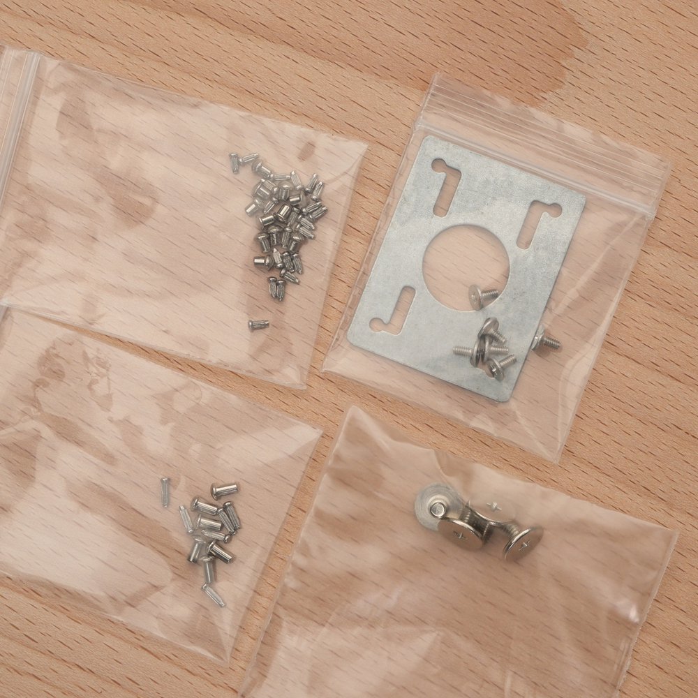 Kelly Depeches 25 // Комплект фурнитуры из нержавеющей стали, цвет серебро, с логотипом