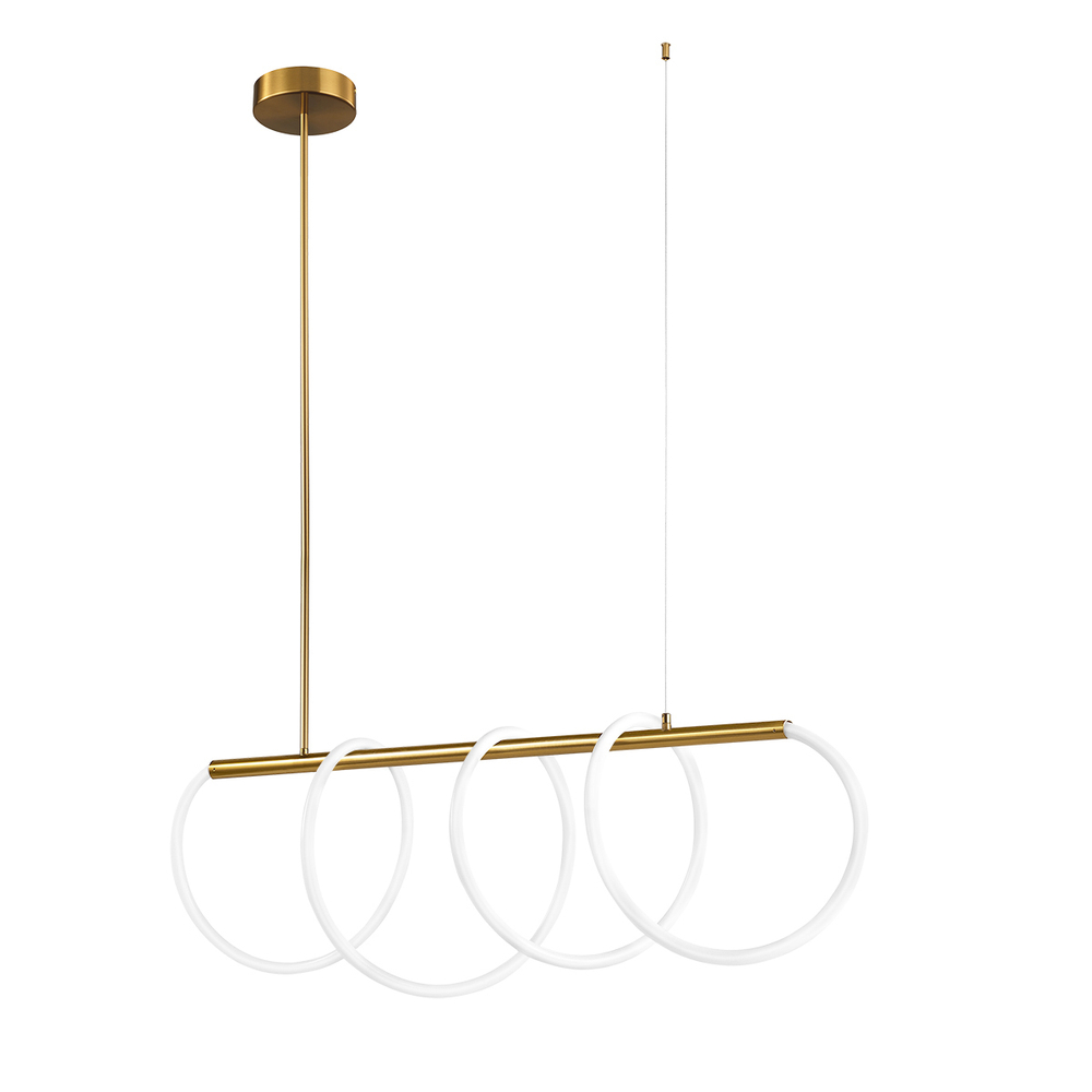 Подвесной светодиодный светильник Loft It Thread 10388P/A BRASS
