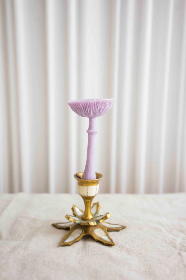 Свеча Мухомор Перезрелый Лиловый (Бабушкин сад) - фото 1