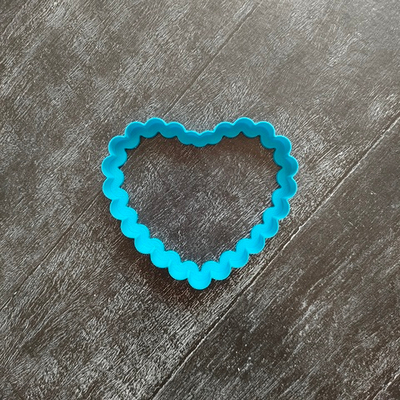 Сердце №38 ажурное