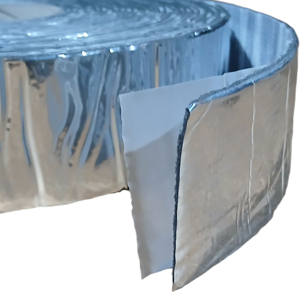 Монтажная каучуковая самоклеящаяся лента с алюминиевым покрытием K-FLEX AIR METAL