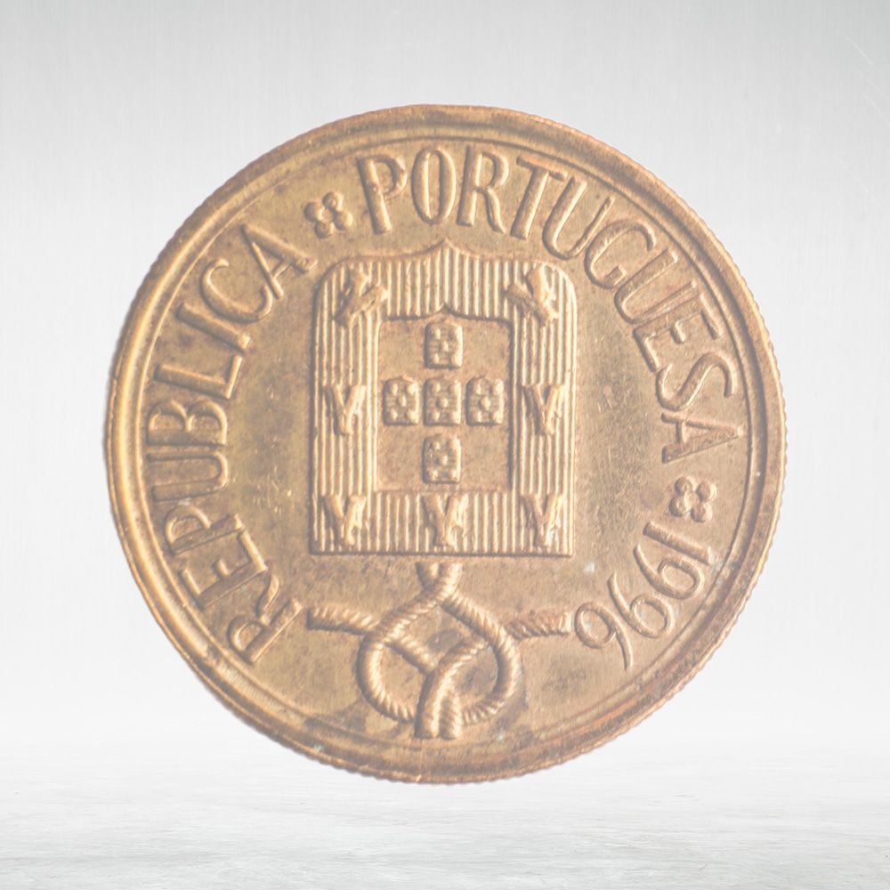 Portugal, 5 Escudos, 1996, VF