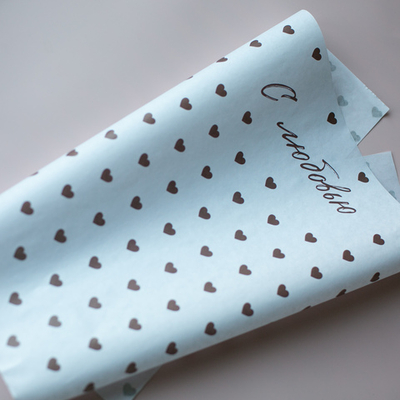 Бум-41 бумага (45х64 см) С любовью (цена за упаковку 20 листов)