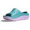 Hoka One One Ora Recovery Slide 3 'Purple Green'