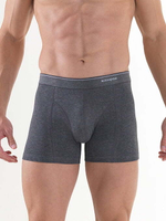 Трусы мужские боксеры Tender Cotton. Набор из 3-х штук антр.меланж-черный-антрацит