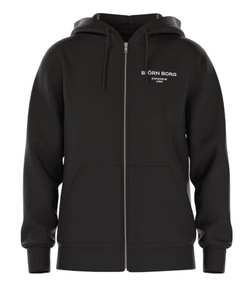 Мужская теннисная кофта Björn Borg Essential 1 Zip - black beauty