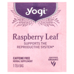 Yogi Tea, листья органической малины для женщин, без кофеина, 16 чайных пакетиков, 29 г (1,02 унции)