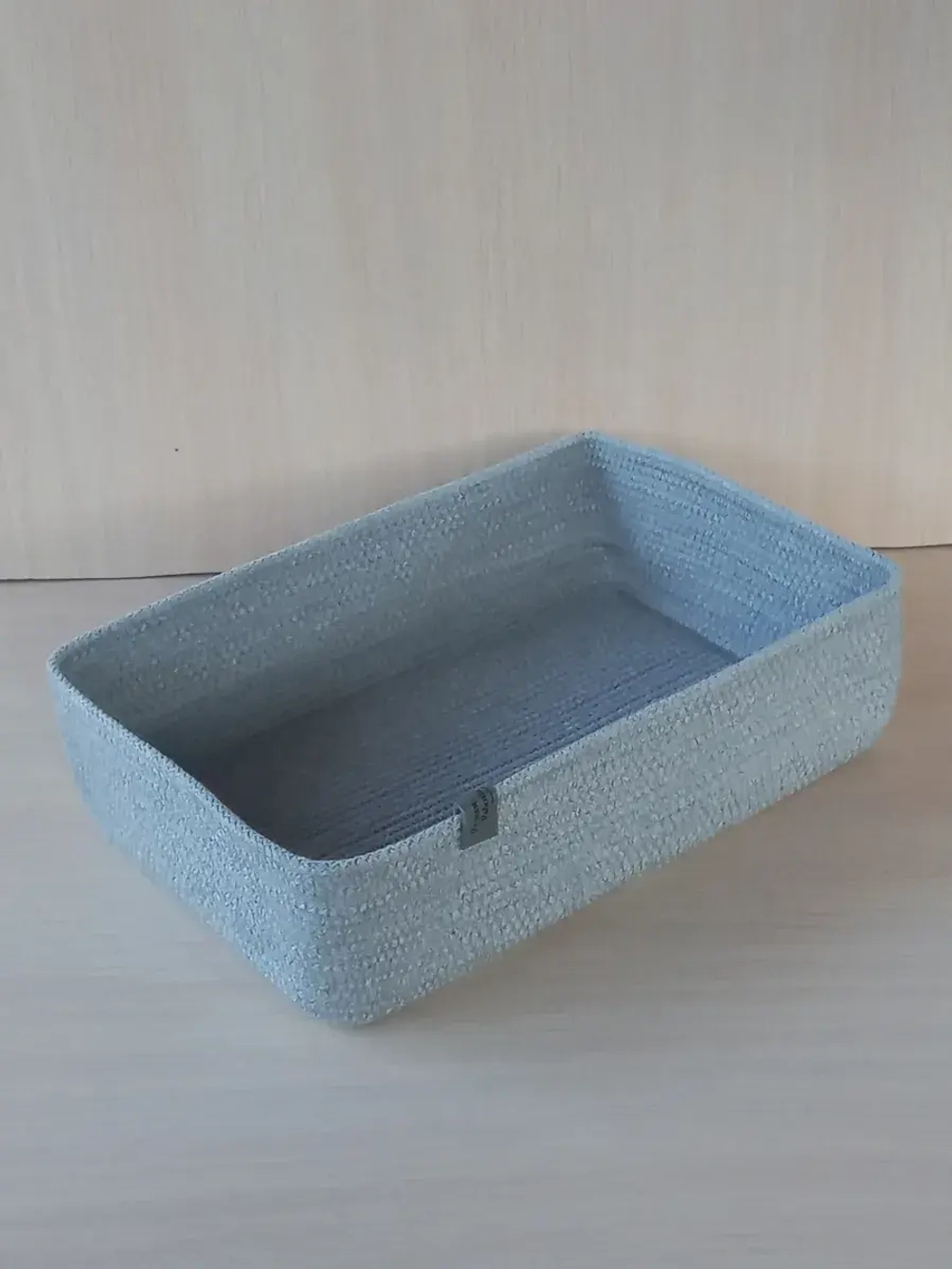 Органайзер для косметики плетеный