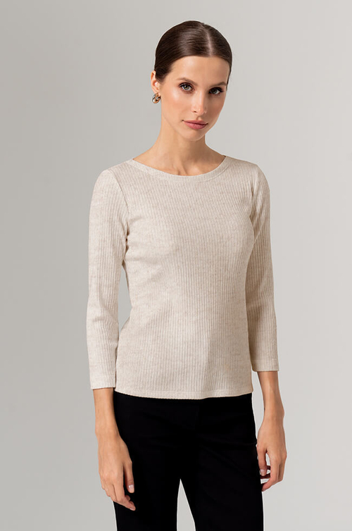 23134 Лонгслив женский (бежевый)