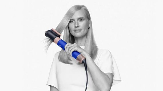 Фен-стайлер Dyson Airwrap complete long HS05, Blue/Blush