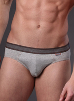 Заниженные трусы-слипы (Размер: XXL) (Цвет: темно-синий)