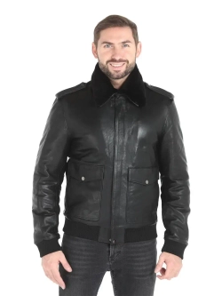 Куртка мужская  из натуральной кожи