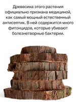 Подставки под кружки из можжевельника, набор 4шт