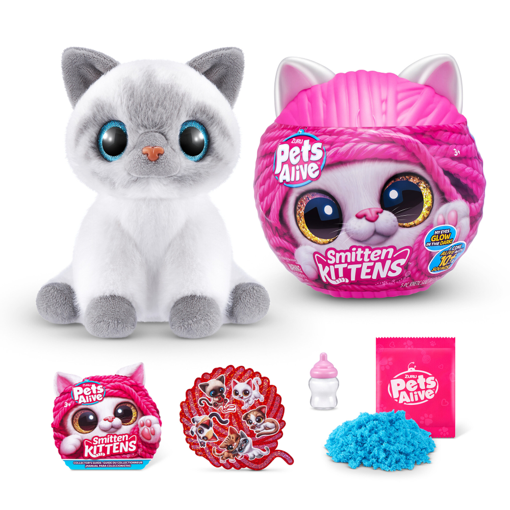Игрушка Pets Alive Smitten Kittens Котенок в Шаре (Сюрприз) 9541