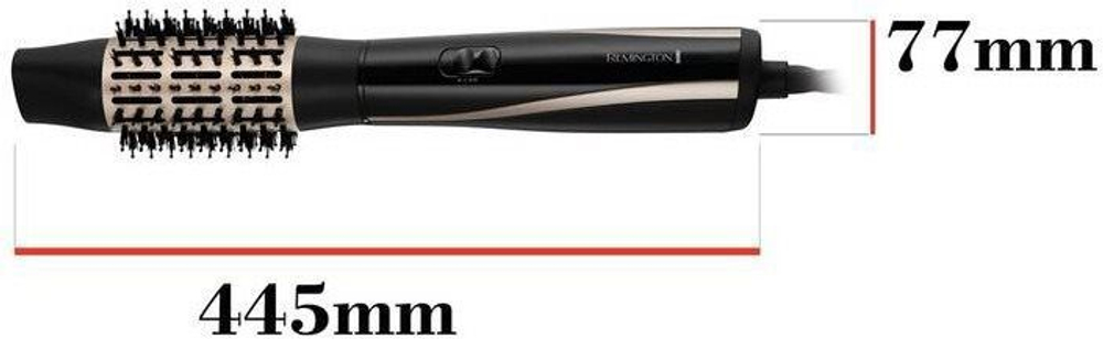 Фен-щетка Remington AS7700 черный/золотой