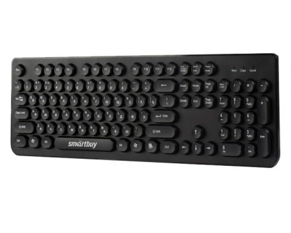 Клавиатура проводная SmartBuy ONE 226 USB (черный) SBK-226-K)