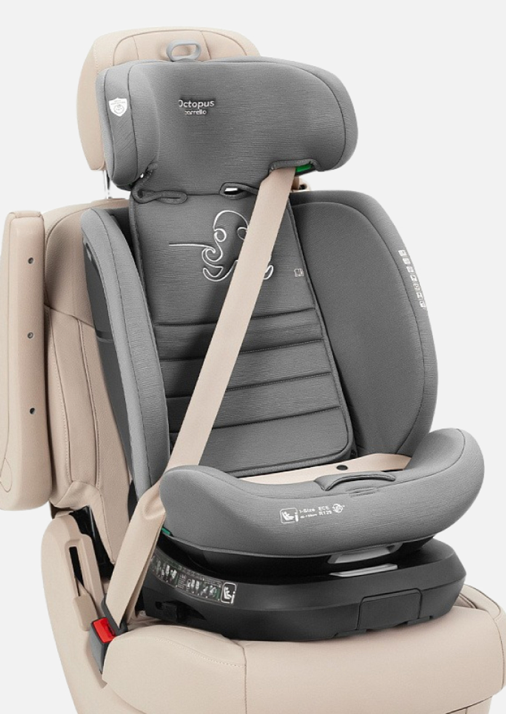 Carrello Автокресло Octopus Seashell Grey