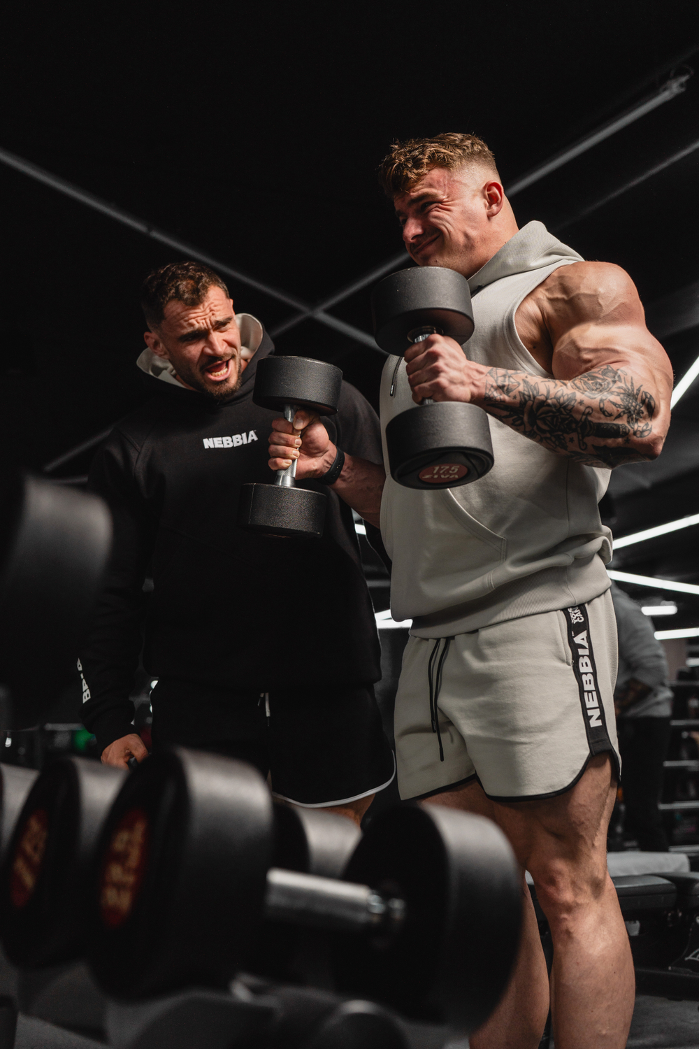 Худи без рукавов Training Tank HERO 299 Серая