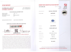 Сапфир, Овал, 3 шт / 6,95 карат, Шри-Ланка