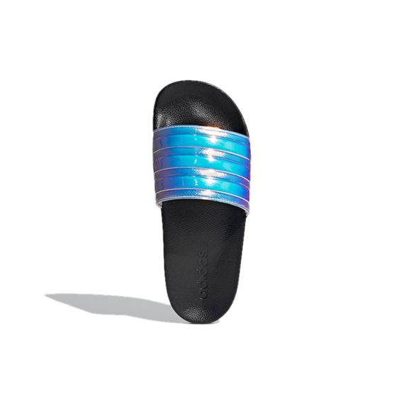 Adidas Adilette Shower Slides 'Black Blue Purple'