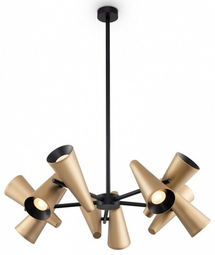 Люстра на штанге Maytoni Giro MOD095PL-10BS