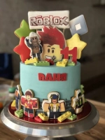 Имбирные пряники на торт Роблокс набор