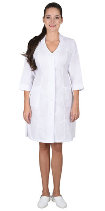 Халат "ЛИМА" женский белый